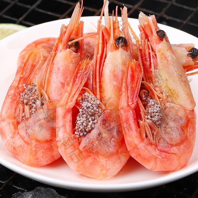 北极虾5kg 包邮】北极甜虾5kg