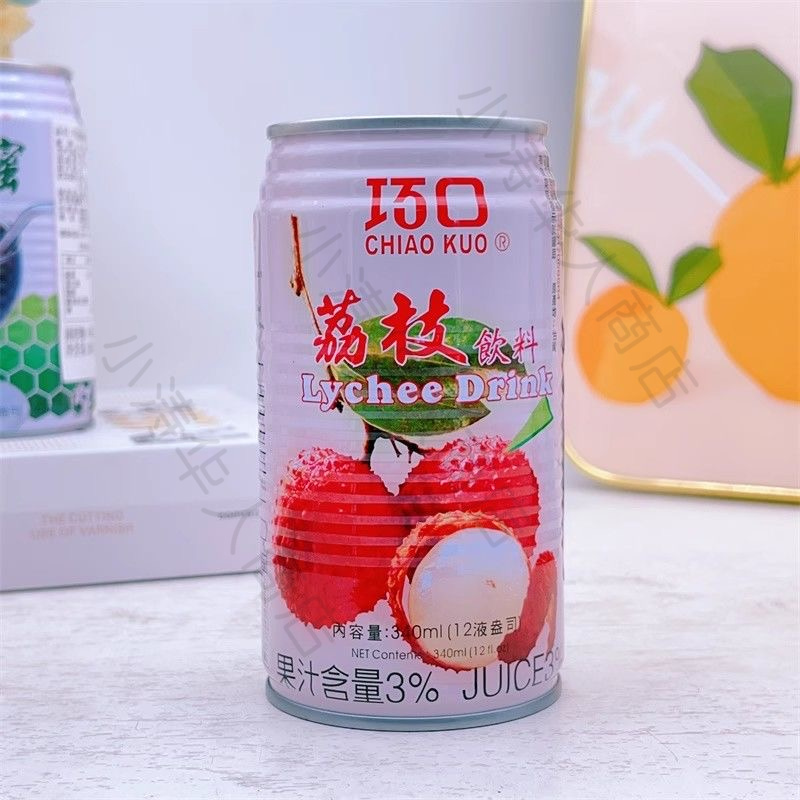 【常温】特选巧口 荔枝饮料 340ml