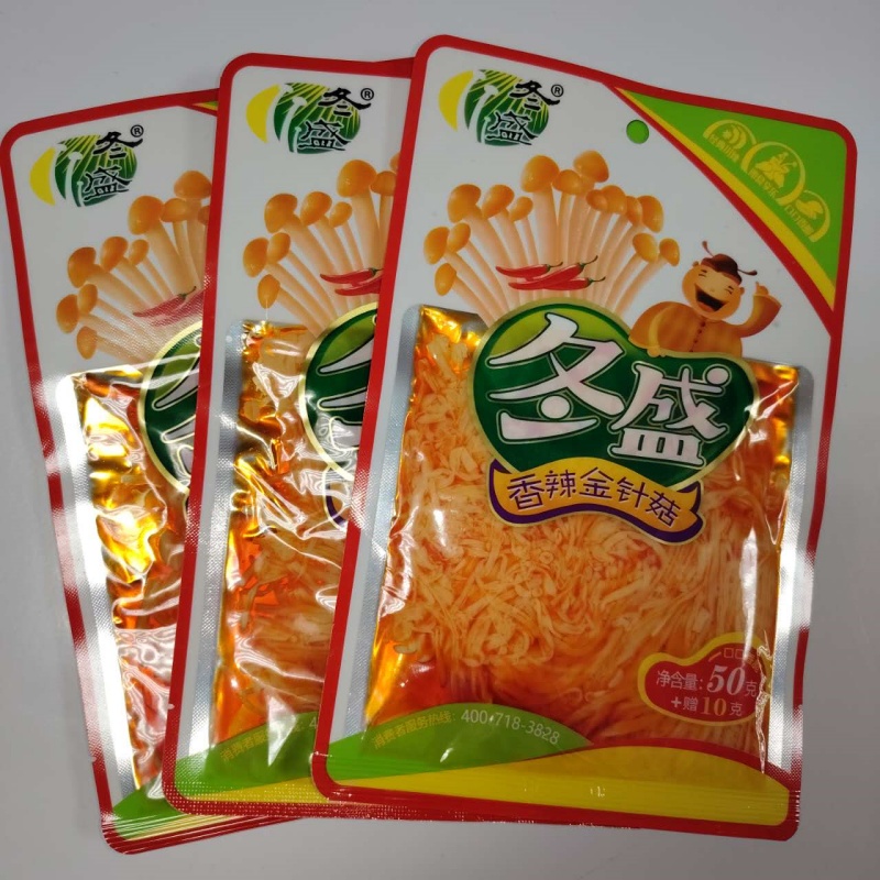 【常温】冬盛 香辣金针菇 50g+赠10g