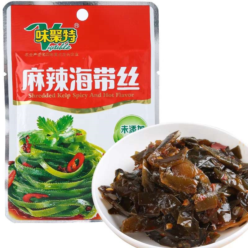 常温 味聚特  麻辣海带丝  80g